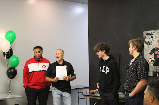 Tiger Soccer Team Celebrates Their Season